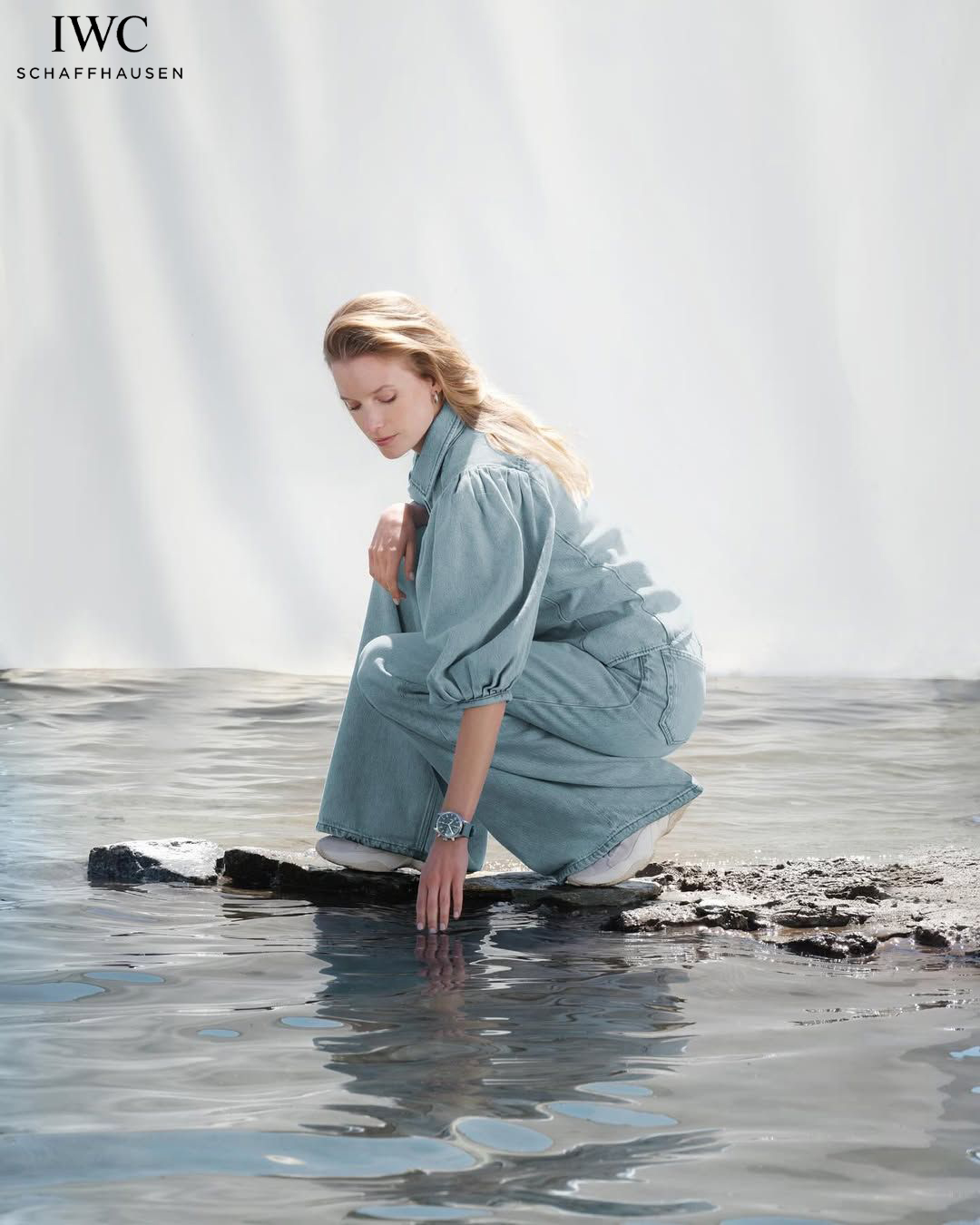 Marta K for IWC new campaign