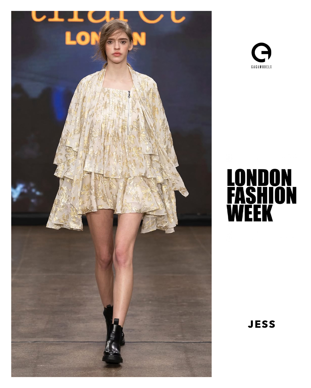 Jess from London Fashion Week